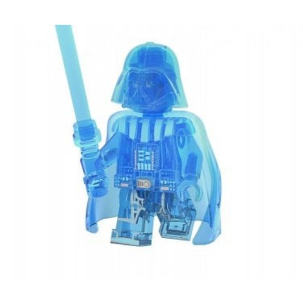 Star Wars, clear, blue, Darth Vader, custom mini figure, collectible, toy new